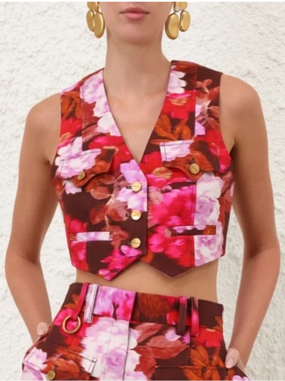 Zimmermann Luna Drill Waist Coat